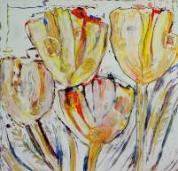 Tulpen Triptychon (3) 80x80